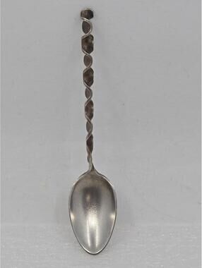 Antique Wm Rogers & Son Silverplate Demitasse/Salt Spoon 4.5"